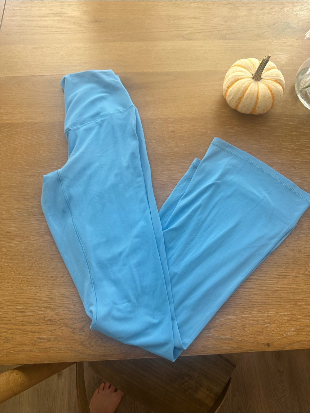 aerie Sky Blue Wide-Leg Leggings